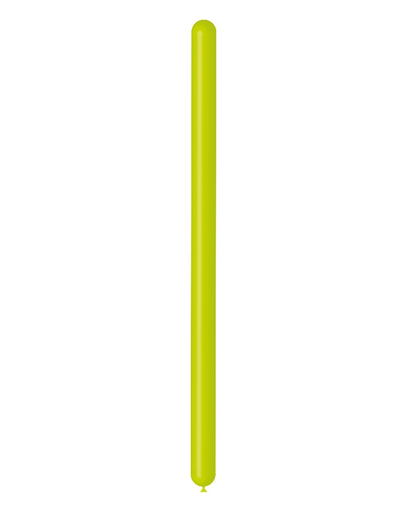Ballon de modelage 260 vert citron standard 100 pcs