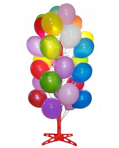 Arbre à ballons rouge 180 cm