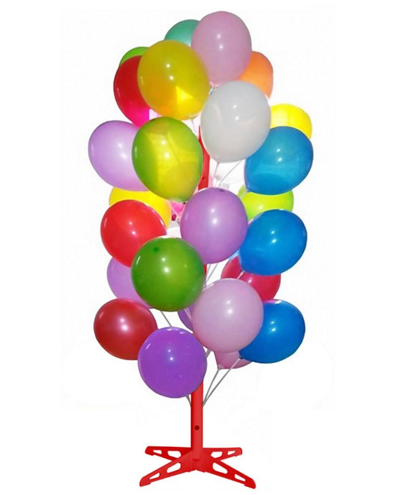 Arbre à ballons rouge 180 cm Arbre à ballons rouge 180 cm