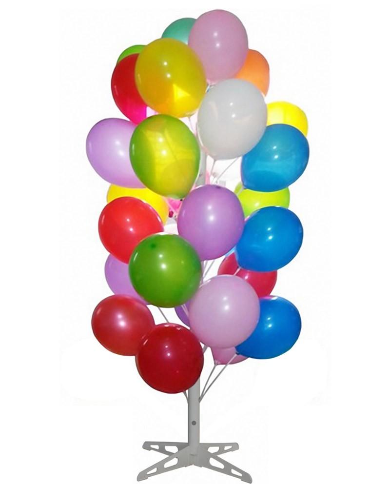 Arbre à ballons blanc 180 cm