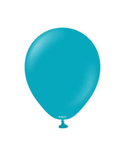 Ballons turquoise 5" Kalisan 100 pcs