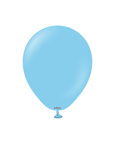Ballons bleu ciel 5" Kalisan 100 pcs