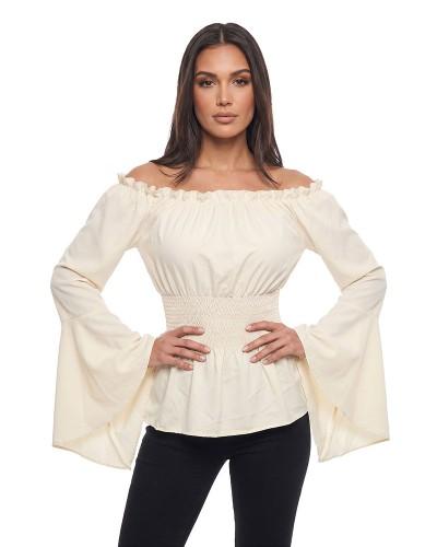 Blouse de pirate femme