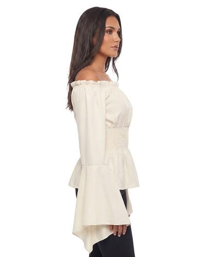 Blouse de pirate femme