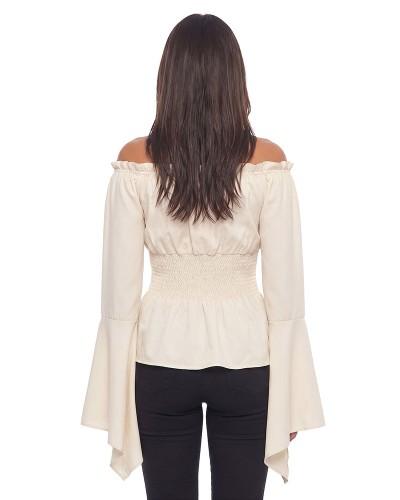 Blouse de pirate femme