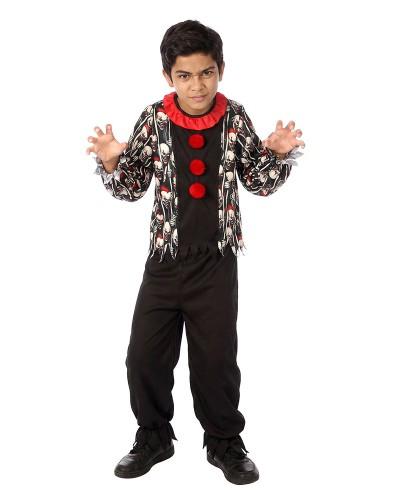 Déguisement de clown terrifiant enfant