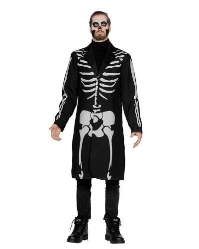 Manteau squelette homme