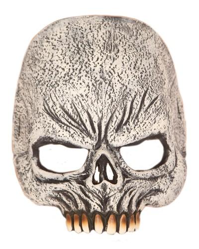 Demi-masque tête de mort
