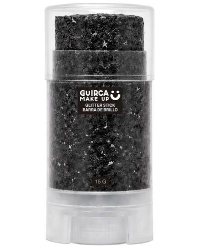 Bâton de maquillage à paillettes noires