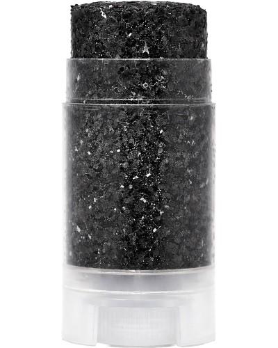Bâton de maquillage à paillettes noires