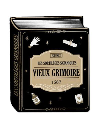 10 serviettes Halloween vieux grimoire