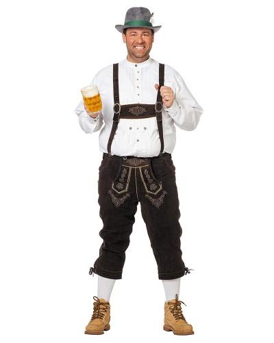 Déguisement Lederhose brun foncé – Oktoberfest