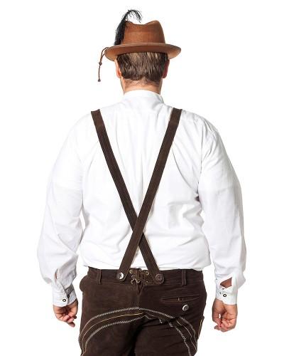 Chemise tyrolienne blanche – Oktoberfest