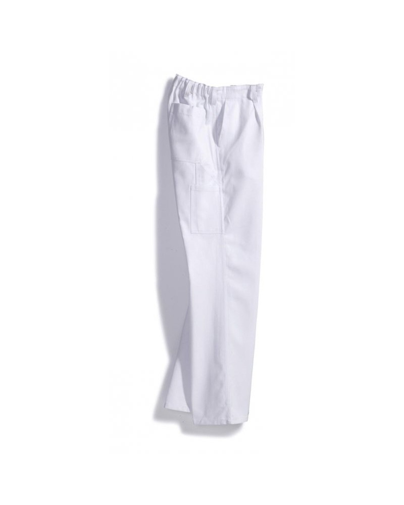 Pantalon blanc paysan