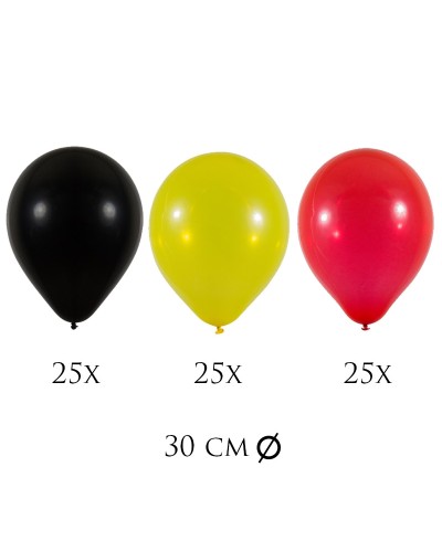 Kit Ballon Belgique 3x 25