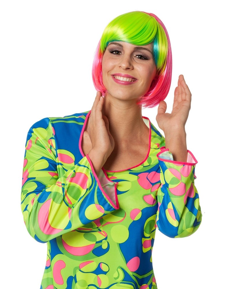perruque femme disco