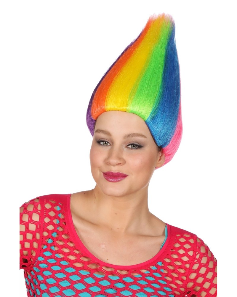 Perruque multicouleur haute Perruque multicouleur haute