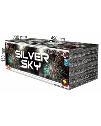 Batterie artifice silver sky