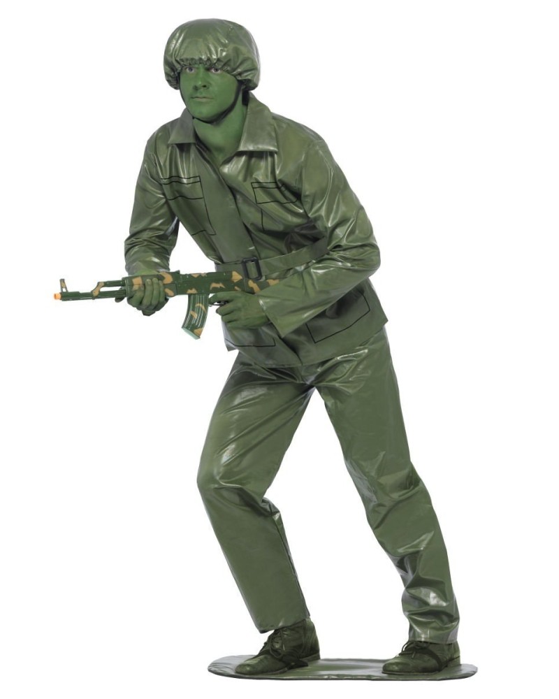 Soldat jouet vert