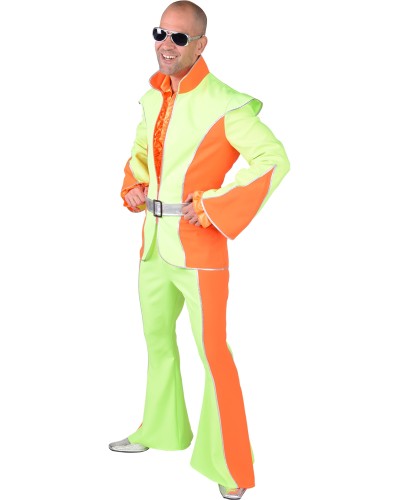 Costume disco homme rose - Déguisement homme - v19625
