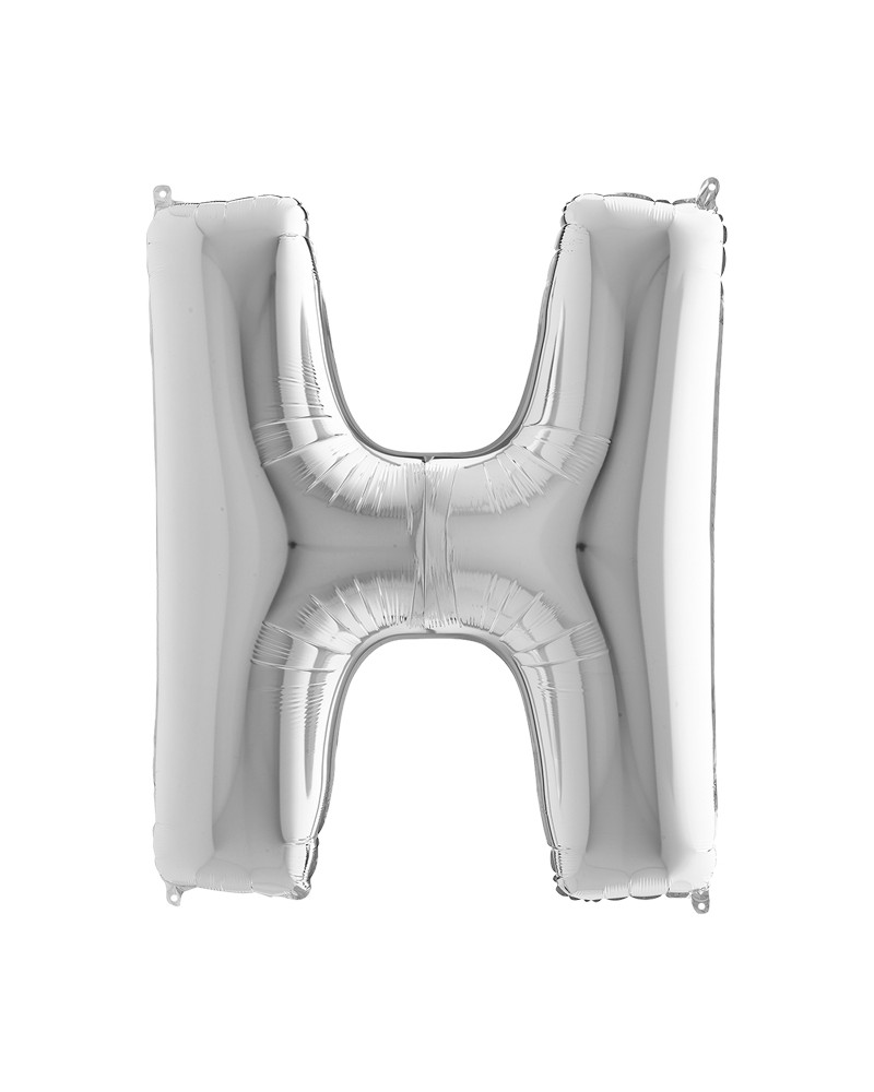 Lettre aluminium H 102 cm
