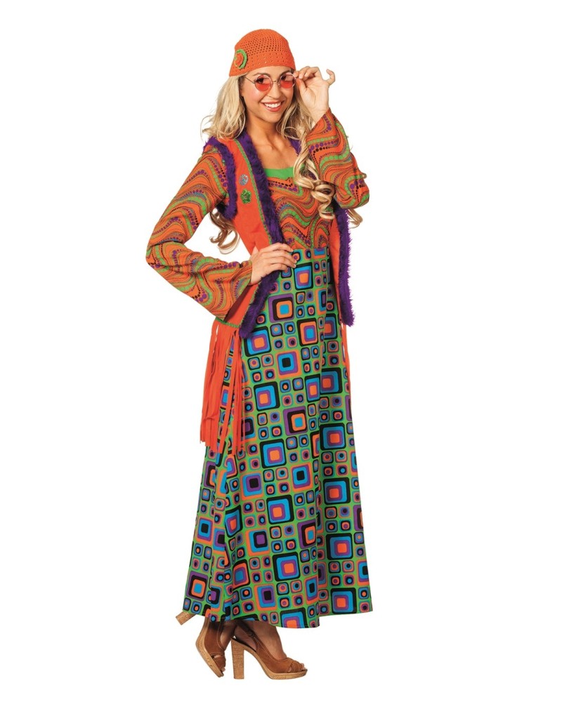 Robe hippie femme