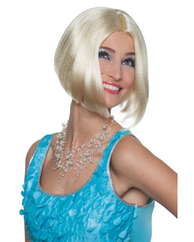 Mi longue blonde perruque
