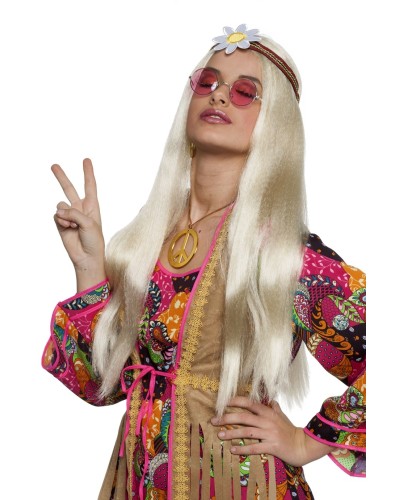 perruque hippie
