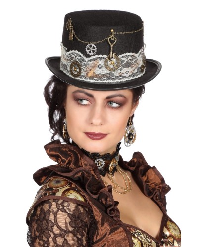 Chapeau steampunk femme