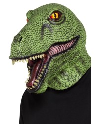 Masque latex dinosaure