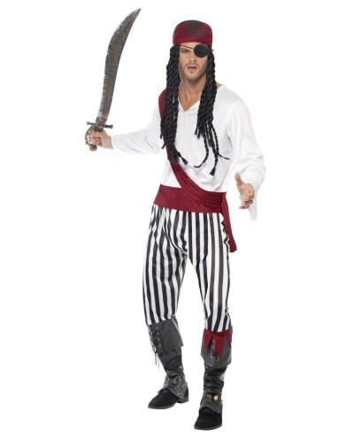 Pirate homme ligné