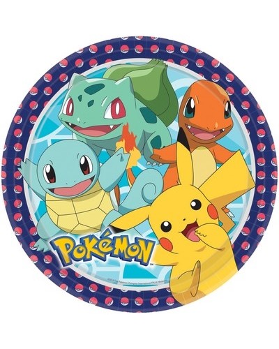 Assiettes pokemon