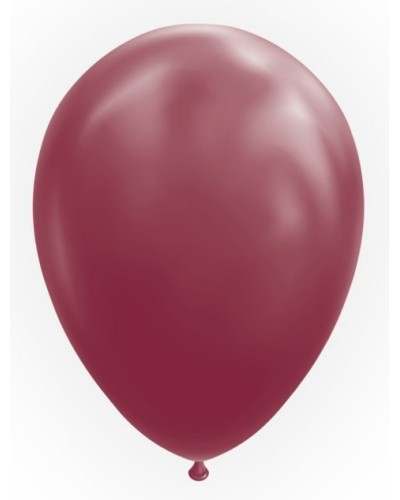 Ballons 100 pcs Bordeaux