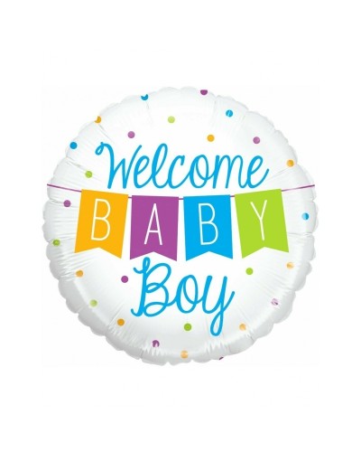Ballon Welcome Baby Boy