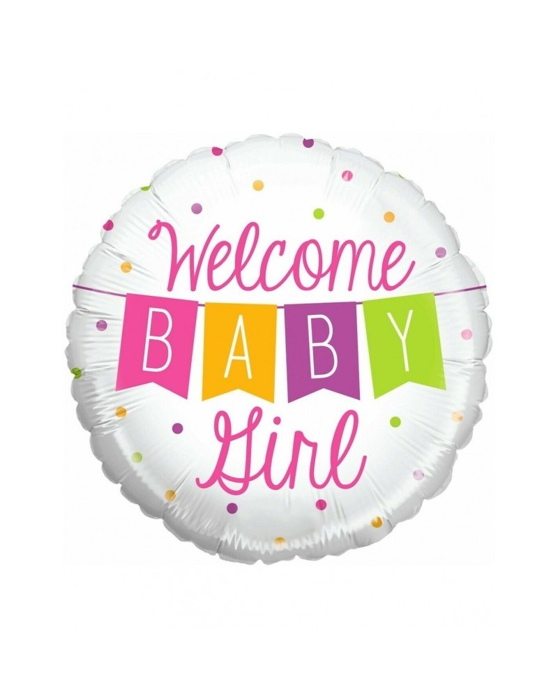 Ballon Welcome Baby Girl