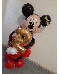 Personnage Mickey en Ballon