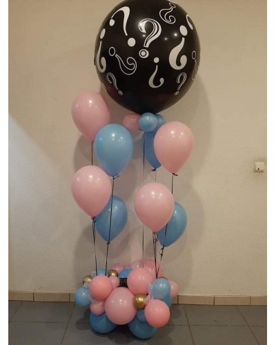 Ballon Annonce Sexe sur Base Organique avec Ballons Hélium