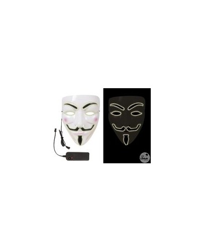 Masque Lumineux Anonymous Adulte