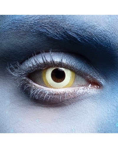 Lentilles Blanche Dark Fairy 1 Semaine