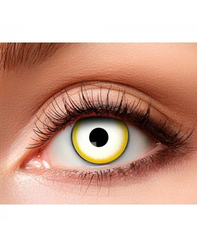 Lentilles Blanche Dark Fairy 1 Semaine