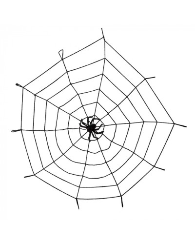 Toile d'Araignée Elastique 150cm avec Araignée