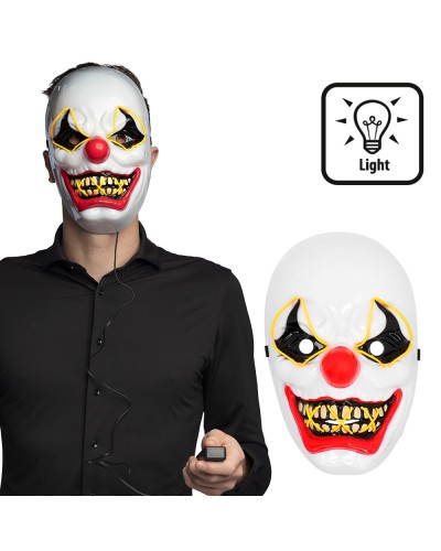 Masque LED Killer clown