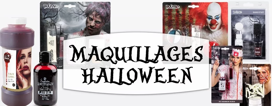 Maquillages Halloween