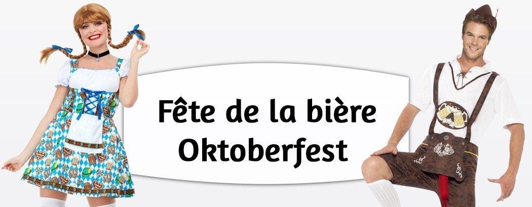 Déguisements et accessoires thème Oktoberfest - Fête de la bière - Oberbayern