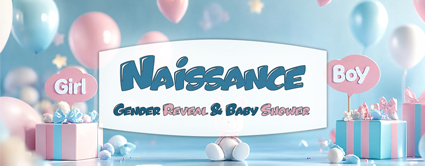 Naissance-Gender Reveal - Baby Shower